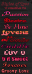 字体特效