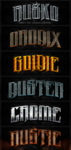 字体特效
