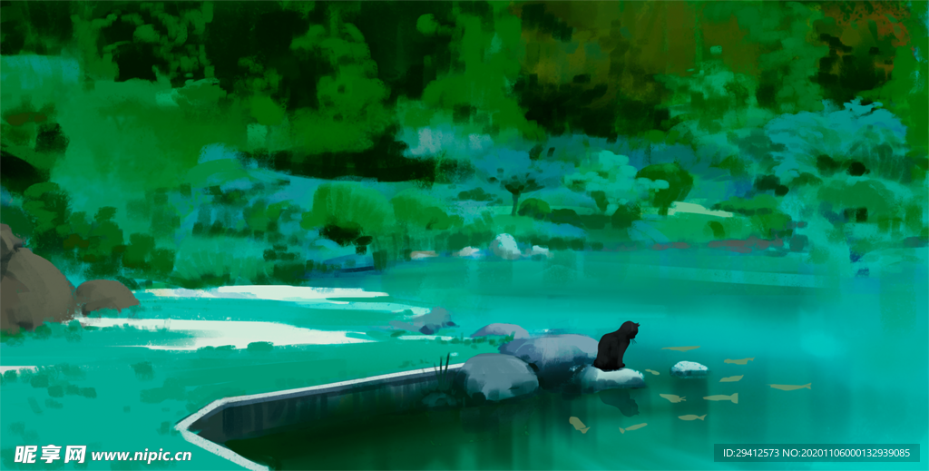 日系动漫背景