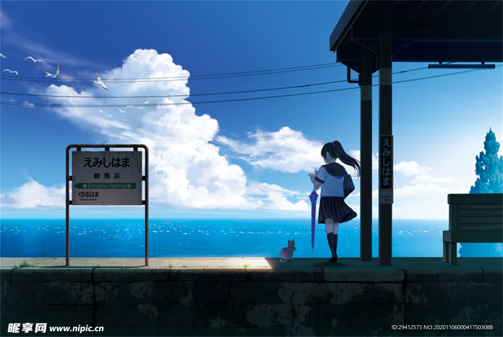 日系动漫背景