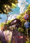 日系动漫背景