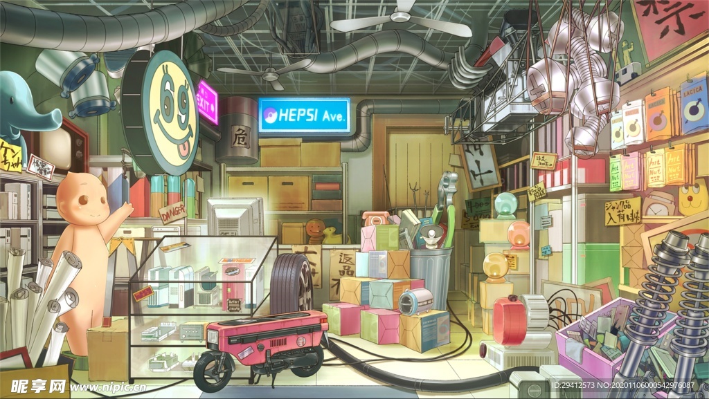 日系动漫背景
