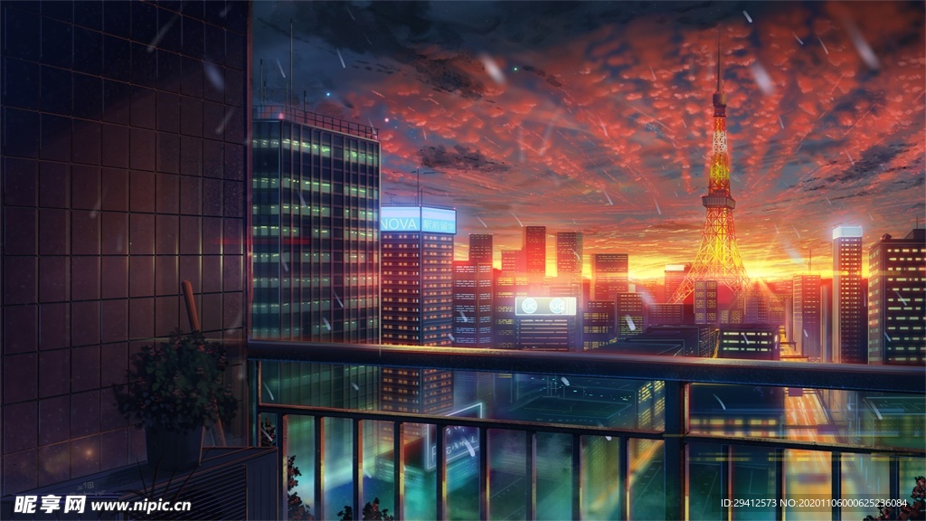 日系动漫背景