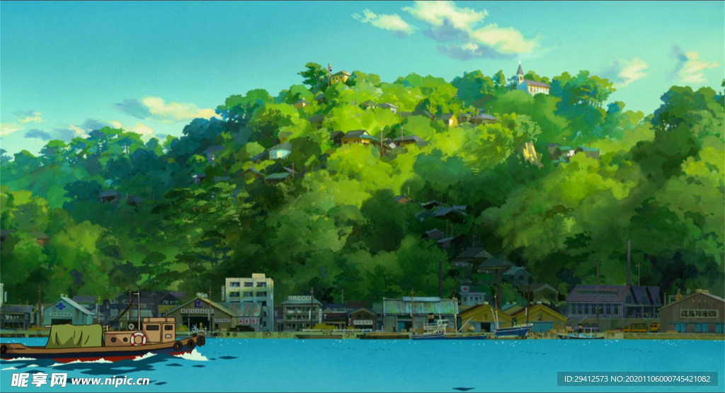 日系动漫背景