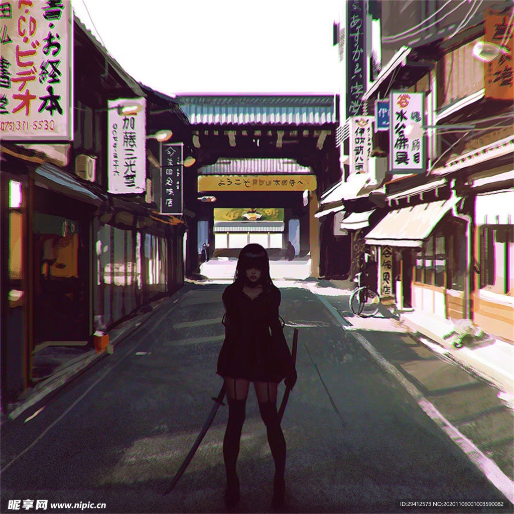 日系动漫背景