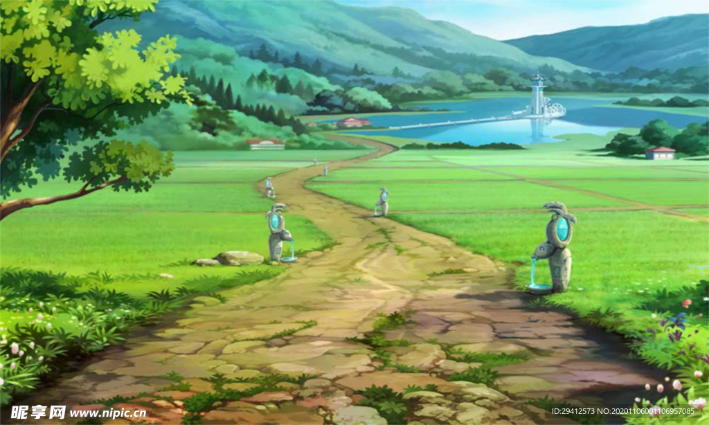 日系动漫背景