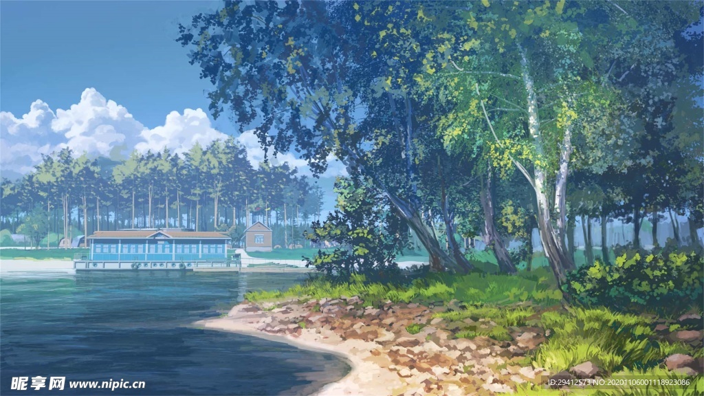 日系动漫背景