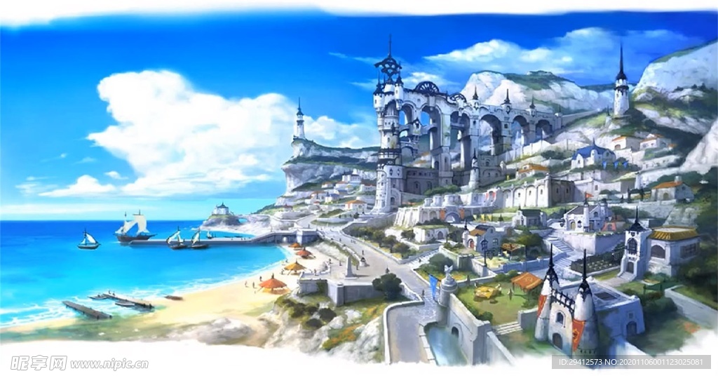 日系动漫背景