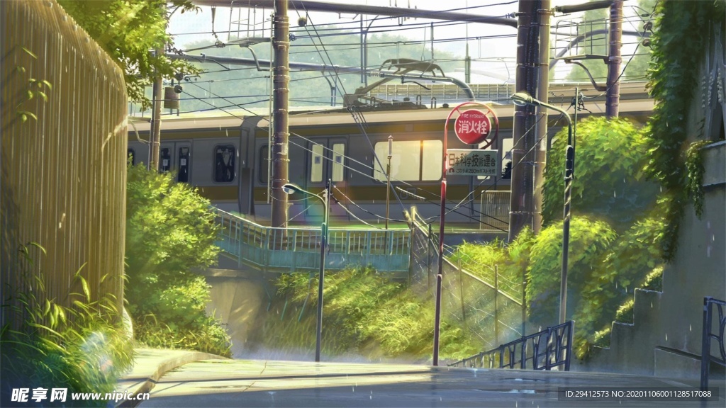 日系动漫背景