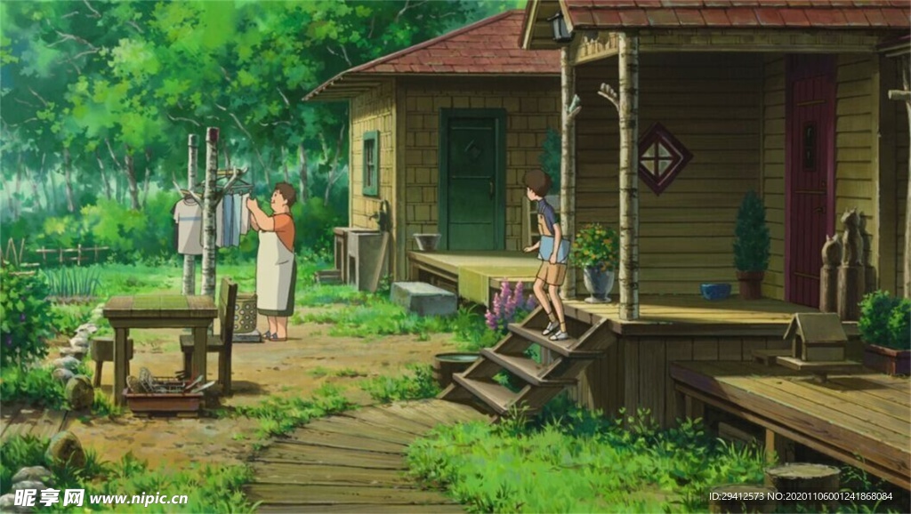 日系动漫背景