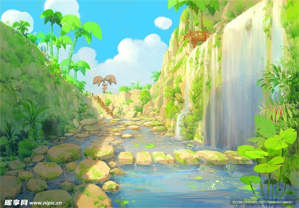 日系动漫背景