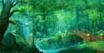 日系动漫背景