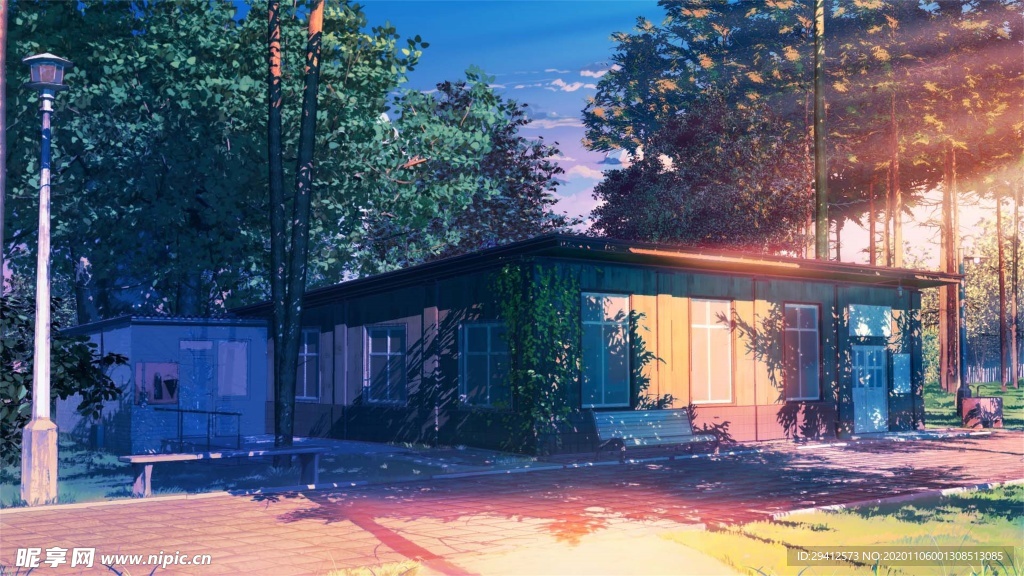日系动漫背景