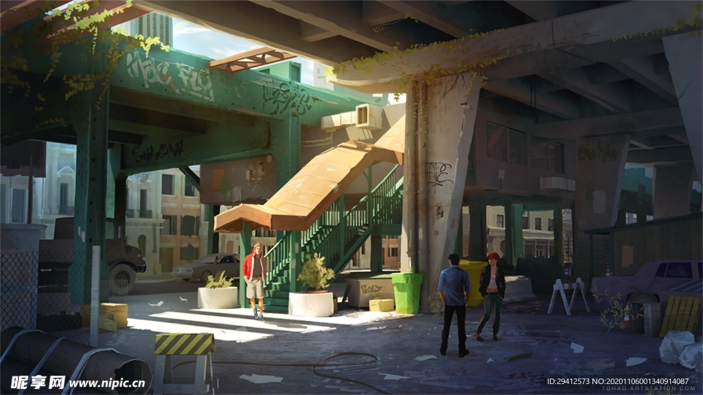 日系动漫背景