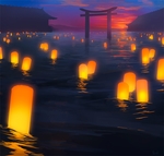 日系动漫背景