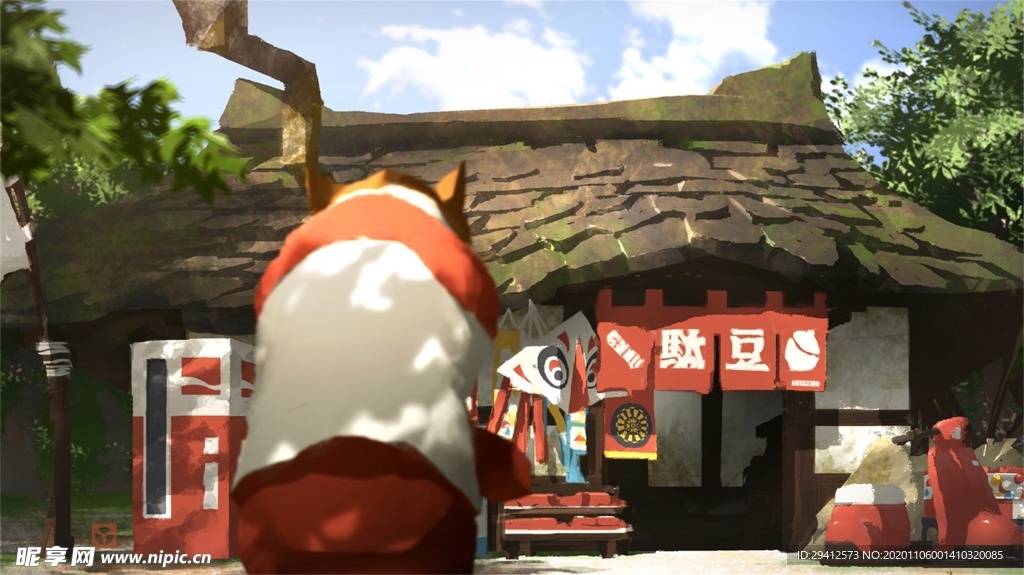 日系动漫背景