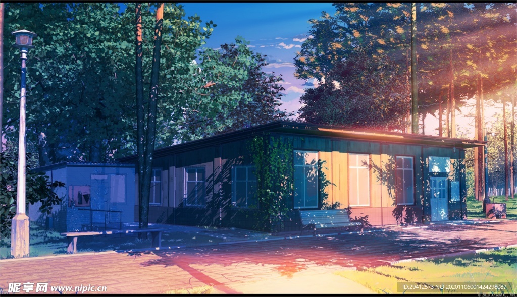 日系动漫背景