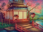 日系动漫背景