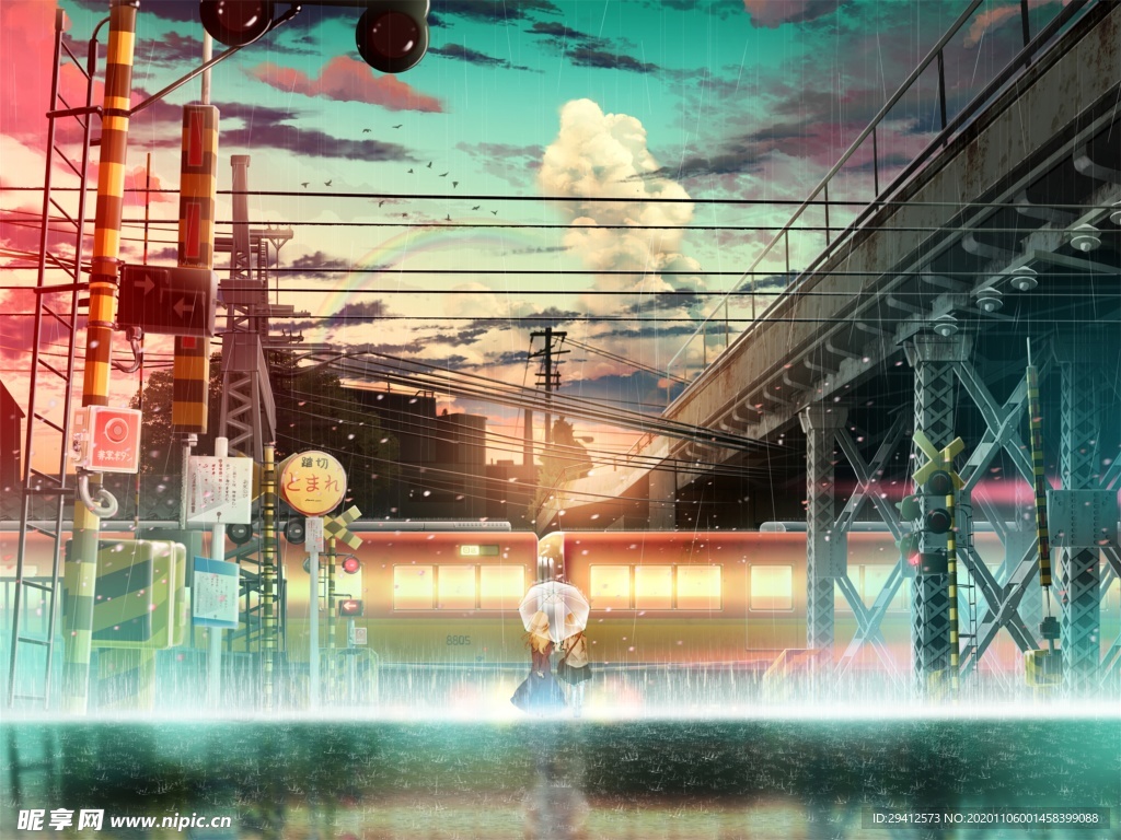 日系动漫背景