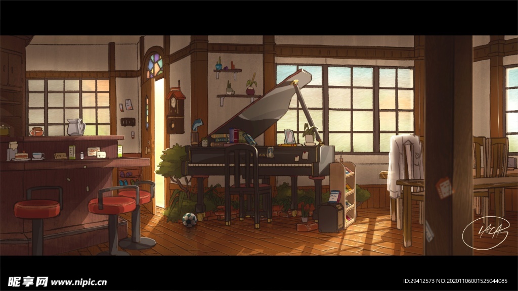 日系动漫背景