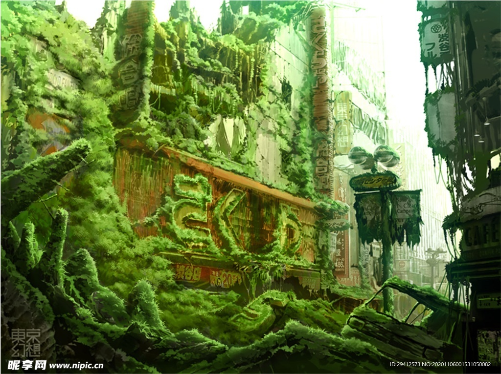 日系动漫背景