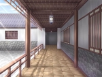 彩色动漫场景插画背景
