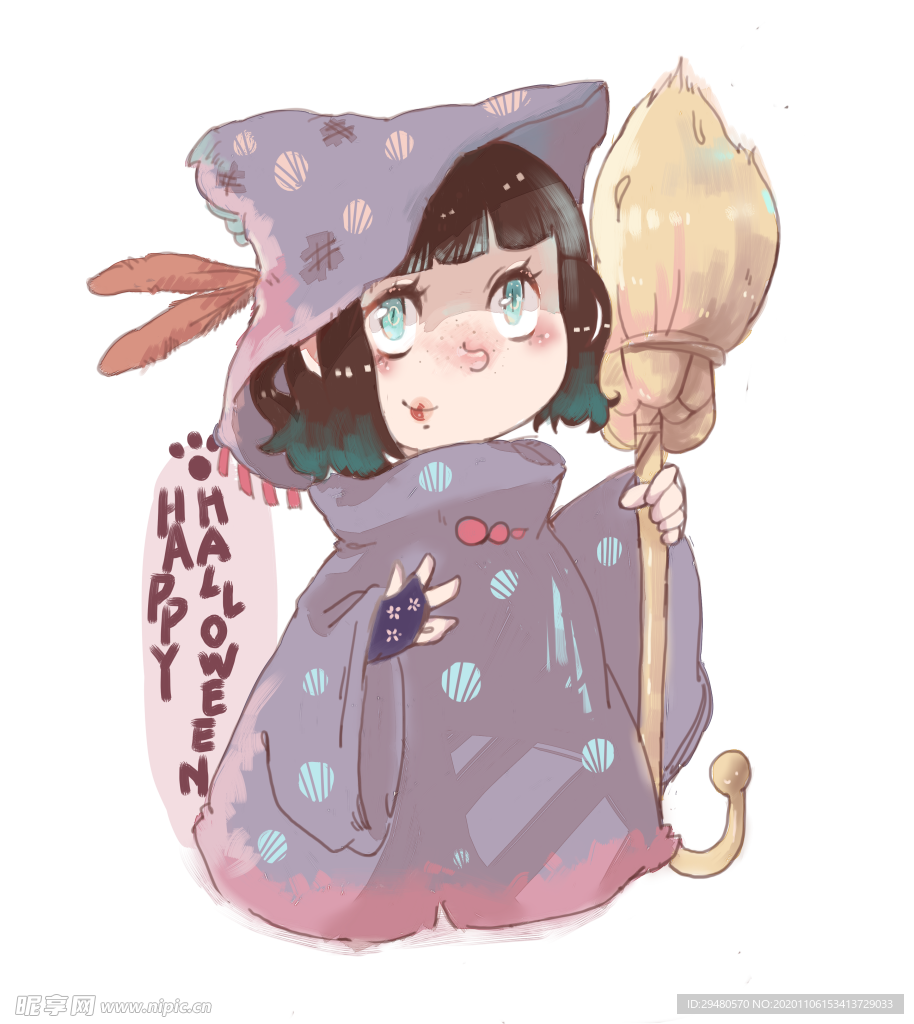 万圣节女巫