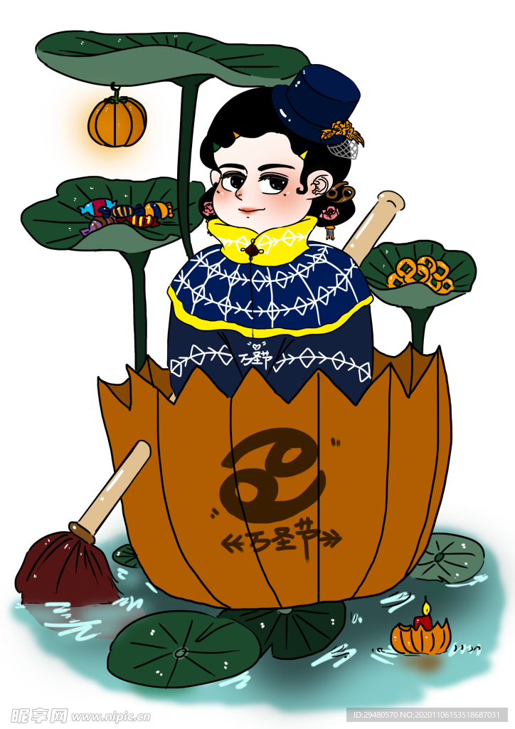 万圣节女巫