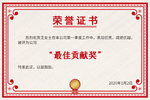 荣誉证书