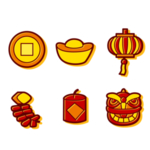 新年灯笼元素