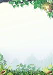 绿色简约背景素材