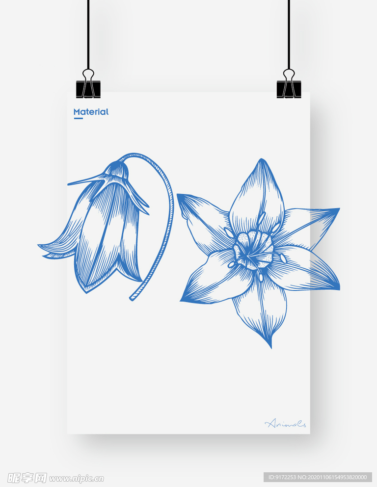 花