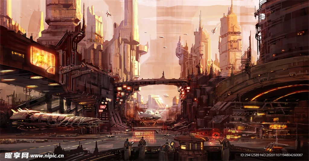 科幻背景