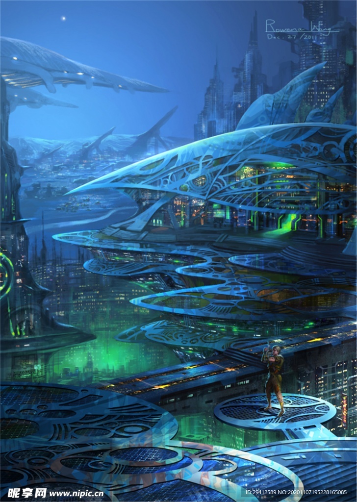 科幻背景