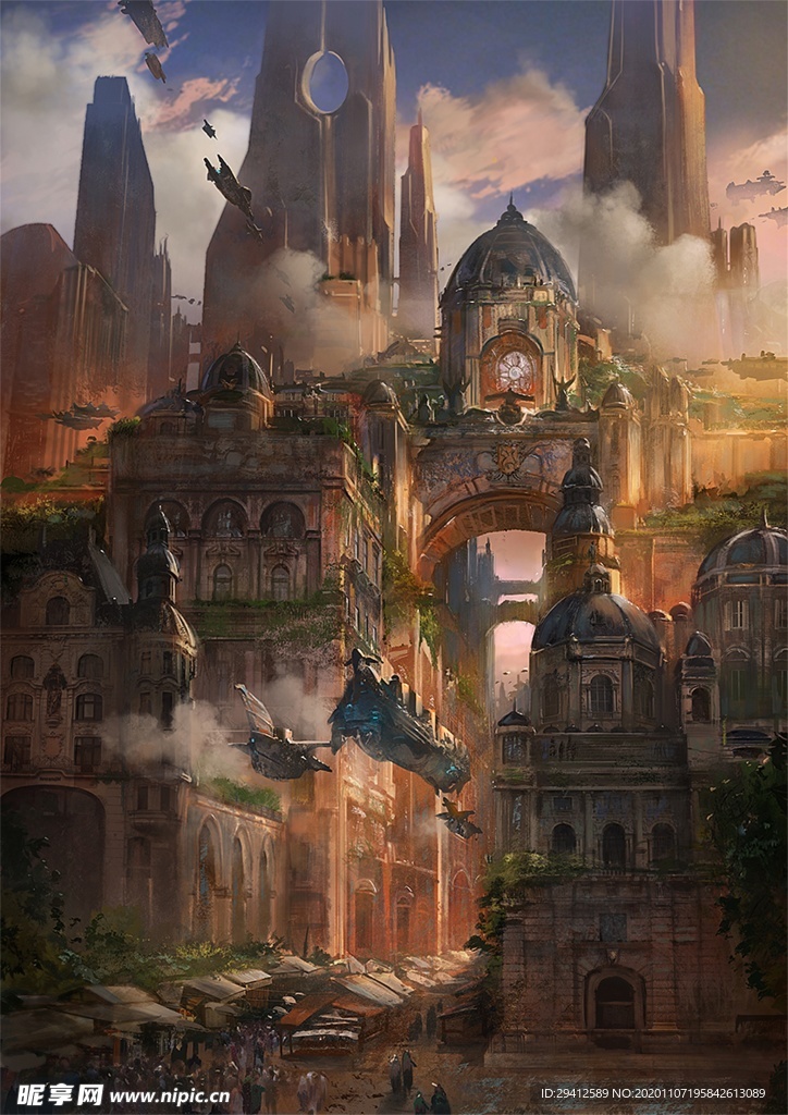 科幻背景