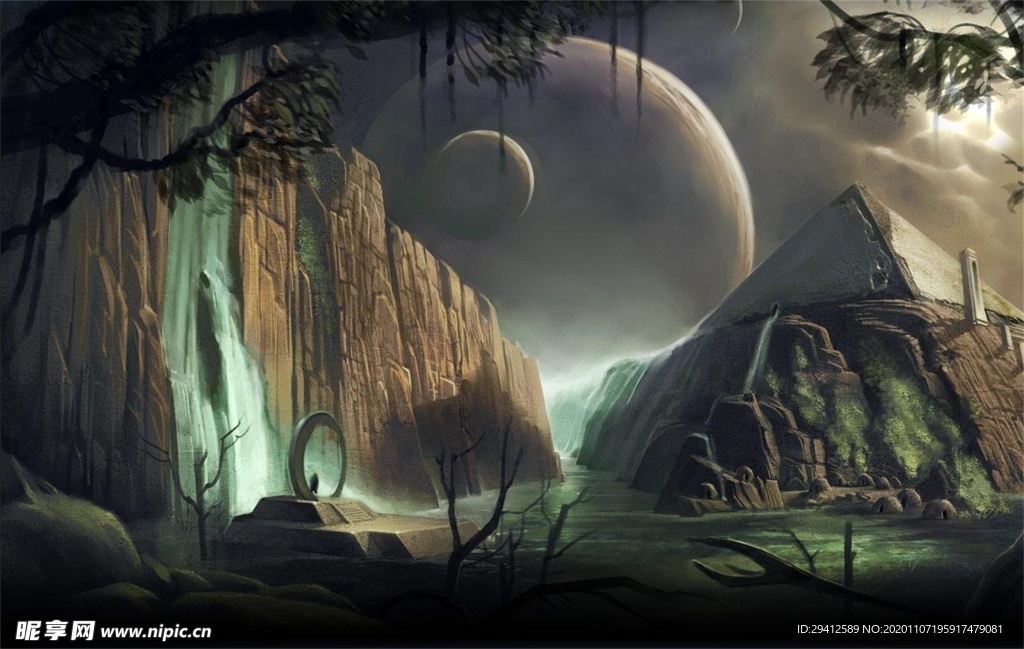 科幻背景