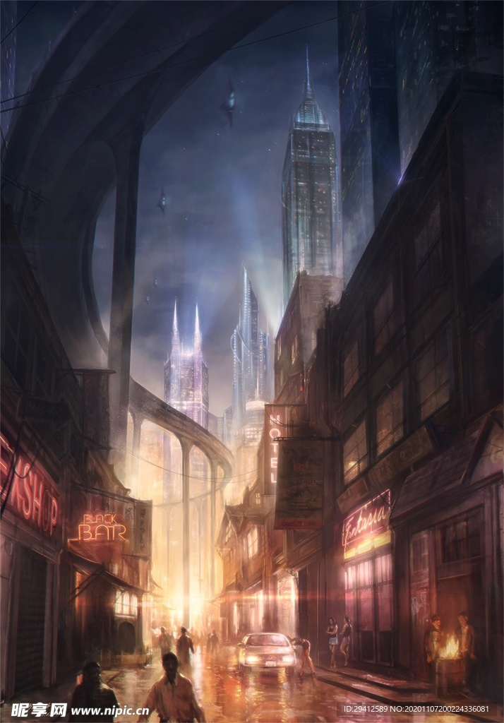 科幻背景