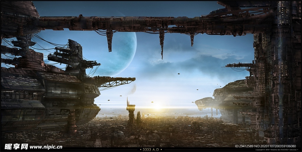 科幻背景