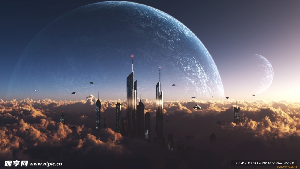 科幻背景