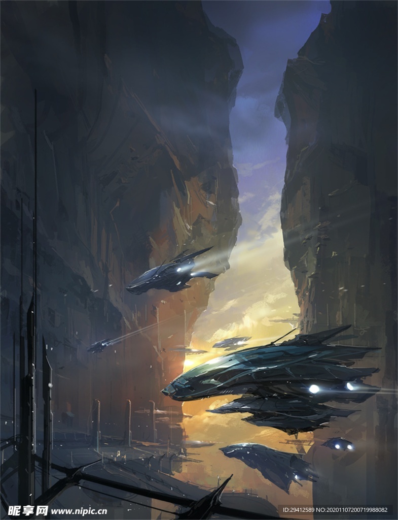 科幻背景
