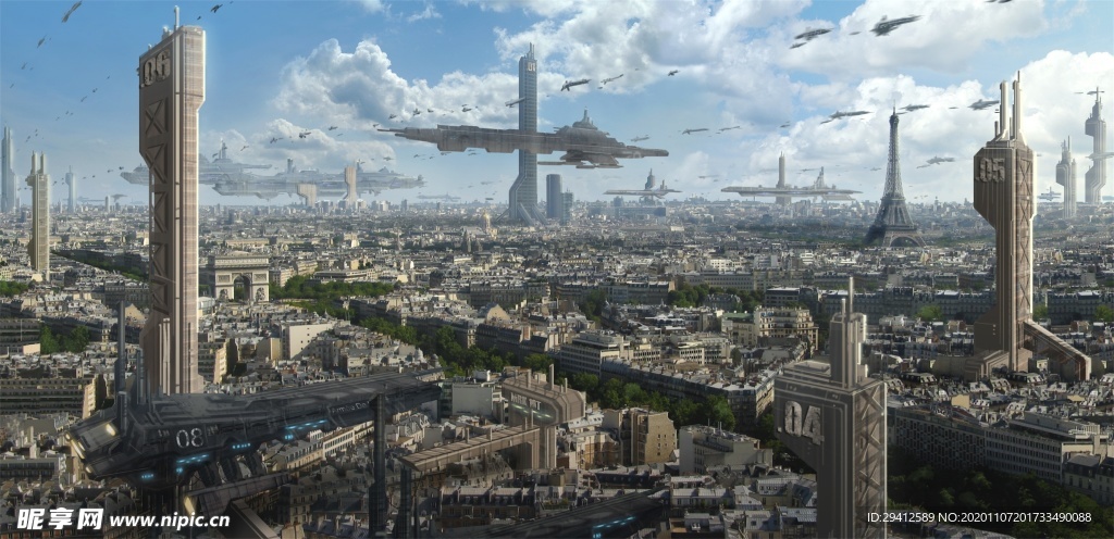 科幻背景