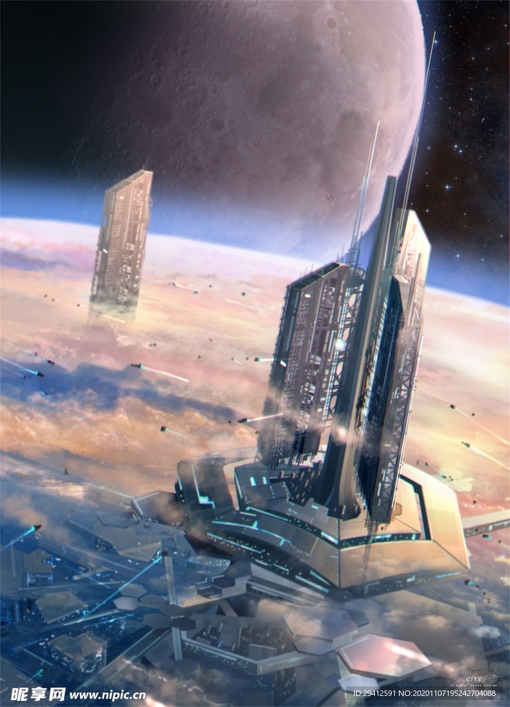 科幻背景