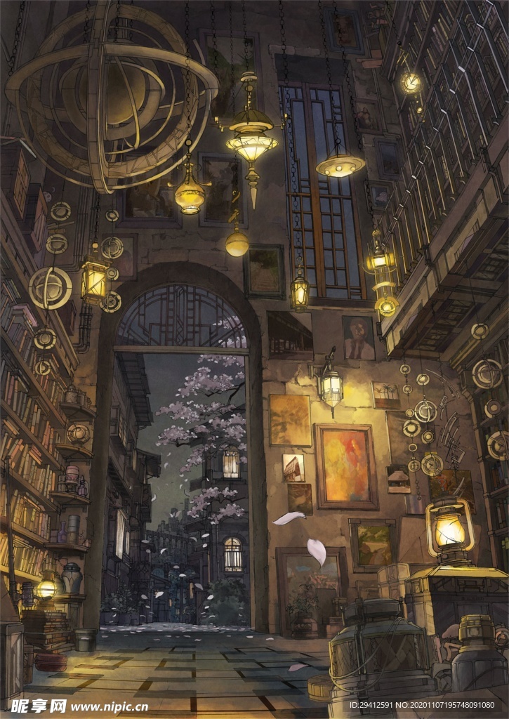 科幻背景