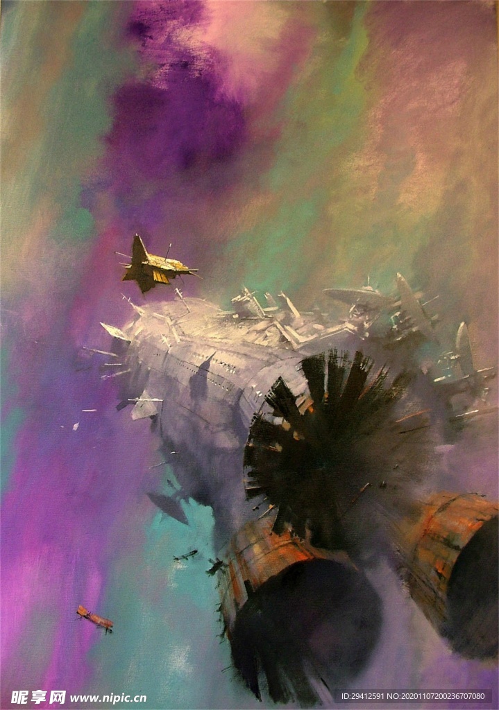 科幻背景