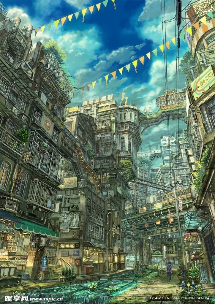 科幻背景