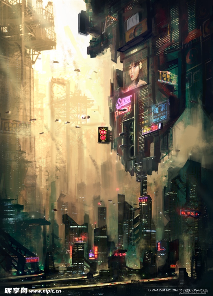 科幻背景