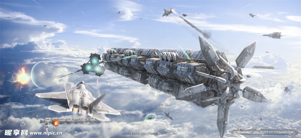 科幻背景