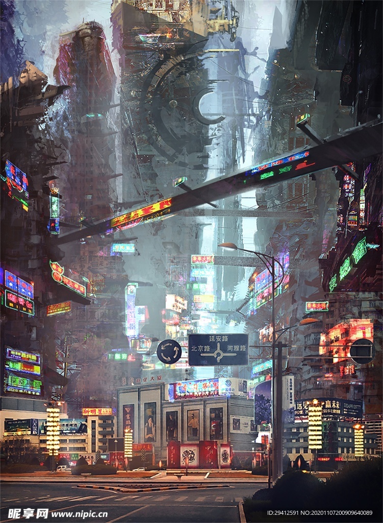 科幻背景
