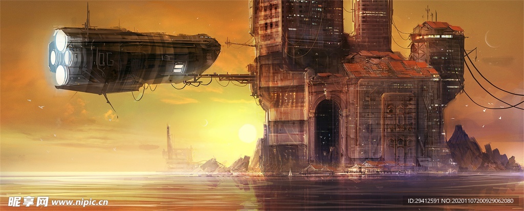 科幻背景