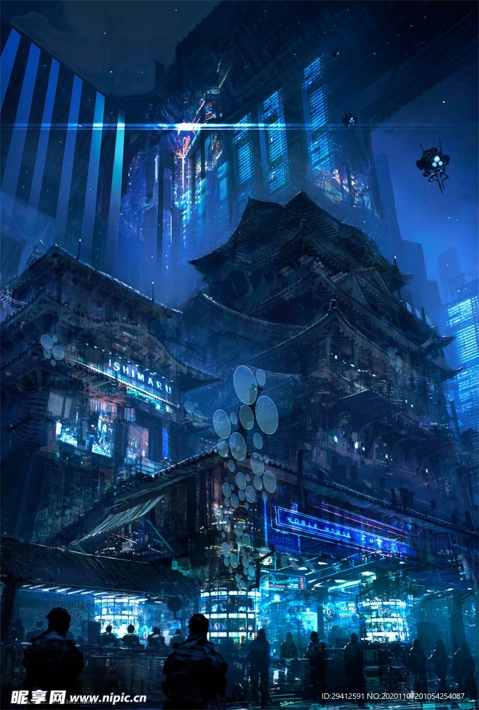 科幻背景